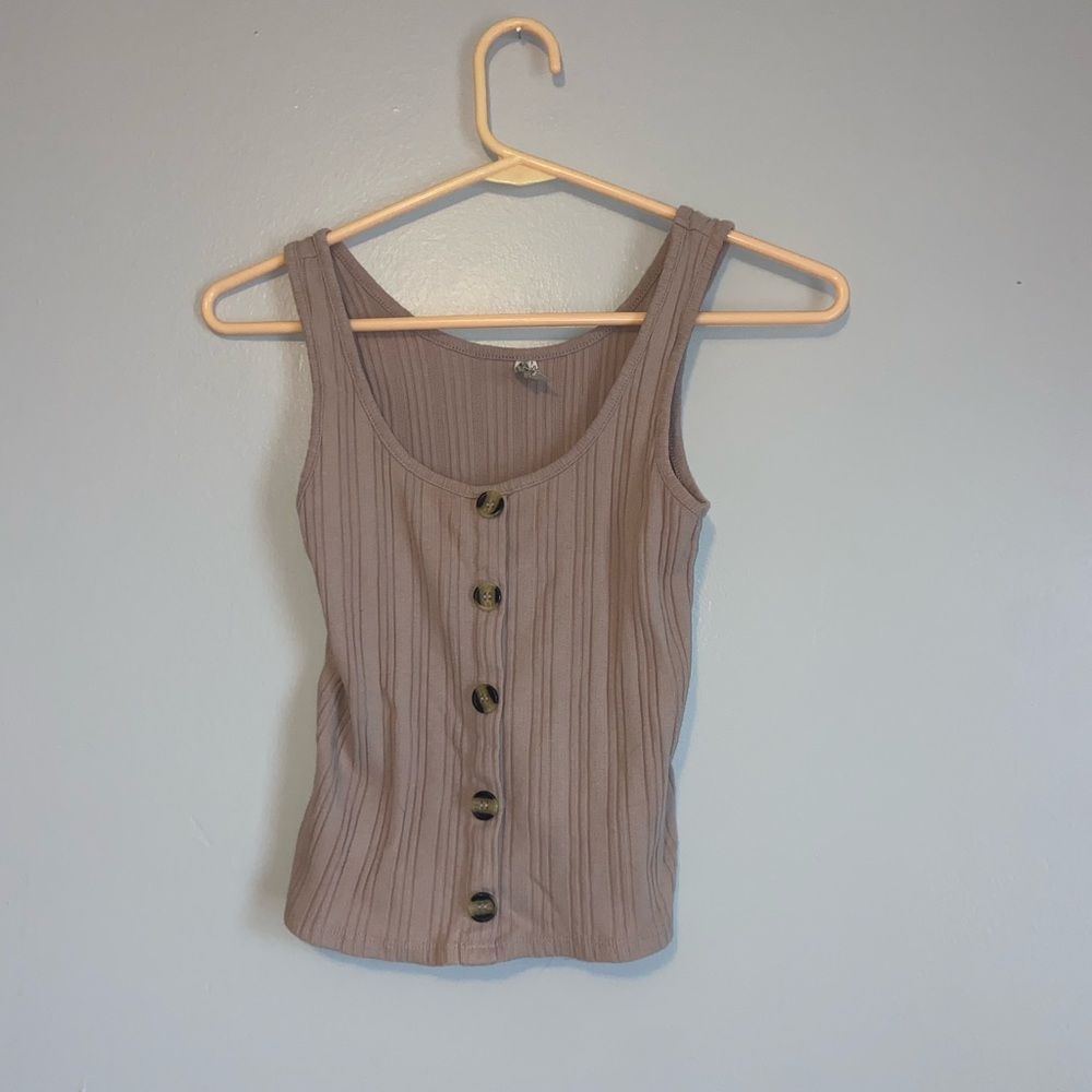 Crème Tank Top